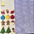 Folha De Modelagem Acetato Porto Apliques De Natal P885 - Imagem 1
