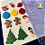 Folha De Modelagem Acetato Porto Apliques De Natal P885 - Imagem 3