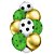 10  Balão Brasil futebol copa do mundo Redondo 10 Pol Regina - Imagem 2