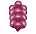 25 Balão Fucsia Cromado Alumínio 5 Polegadas ( Happy Day ) (JOY)  IBB - Imagem 1