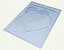 Forma Silicone Bwb 3 Partes CORAÇÃO FLORK LAUDO MÉDICO: SURTADA  COD:10461  (Bwb Especial) - Imagem 2