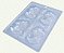 Forma Silicone Bwb 3 Partes DINO PEQUENO COD:10346  (Bwb Especial) - Imagem 3