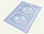 Forma Silicone Bwb 3 Partes BOLA DE RUGBY MÉDIA COD:10033  (Bwb Especial) - Imagem 3