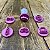 Kit Carimbos Dia dos Pais Masculino 2 - 2 cm Cor Rosa (Blue Star) - Imagem 3