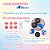Kit Carimbos Dia dos Pais Masculino 2 - 2 cm Cor Rosa (Blue Star) - Imagem 2