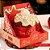 10 Caixa para Mini Panetone com Tampa de Acetato Encanto 3406 (Jango Natal OUTLET) - Imagem 1