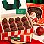 10 Caixa para 12 ou 20 com Visor Doces + berço 12 doces Natalina 3672 (JANGO NATAL 2023) 3437+3290 - Imagem 2