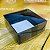 10 Caixa P/4 Doces Preto com Visor PVC N4 ASSK  8,5x8,5x4 - Imagem 3