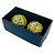 10 Caixa P/2 Doces Preto com Visor PVC N2 ASSK - Imagem 2