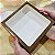10 Caixa Bronze Textura com Visor S22 20x20x6 cm  ASSK - Imagem 1