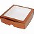 10 Caixa Cobre Textura com Visor S21 15x15x4cm  ASSK - Imagem 2