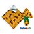 25 Sacos Express P/OVO DE PÁSCOA  BUNNY LARANJA Ovo Páscoa 150g a 250g - 30X30 cm  Luckyfest - Imagem 1