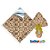 25 Sacos Express P/OVO DE PÁSCOA DELUXE MARFIM Ovo Páscoa 150g a 250g - 30X30 cm  Luckyfest - Imagem 1