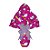 25 Sacos Express  PÁSCOA  COELHO PINK  ARCO IRIS Ovo Páscoa 250g a 350g - 35X35 cm  Luckyfest - Imagem 1