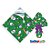 25 Sacos Express  PÁSCOA  COELHO VERDE  ARCO IRIS Ovo Páscoa 250g a 350g - 35X35 cm  Luckyfest - Imagem 3