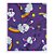 25 Sacos Express  PÁSCOA  COELHO ROXO ARCO IRIS Ovo Páscoa 150g a 250g - 30X30 cm  Luckyfest - Imagem 3