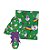 25 Sacos Express  PÁSCOA  COELHO VERDE ARCO IRIS Ovo Páscoa 100g a 150g - 24X24 cm  Luckyfest - Imagem 1