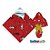 25 Sacos Express VIVA PÁSCOA VERMELHO PARA Ovo Páscoa 100g a 150g - 24X24 cm  Luckyfest - Imagem 1