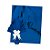 25 Sacos Para Embalar Ovo Páscoa  Express AZUL 250 a 350 g - 35X35 cm  Luckyfest - Imagem 2