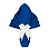 25 Sacos Para Embalar Ovo Páscoa  Express AZUL 150g a 250g - 30x30 cm  Luckyfest - Imagem 3