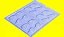 Forma Simples Pezinho Baby P461 Porto - Imagem 2