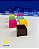 Forma Profissional Mini Cubo C/Silicone P221 Porto - Imagem 3