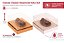 05 Caixa Ovo de Páscoa DUPLA FACE Classic 3X1 Off White/Kraft 250/350/500g 4883 (Páscoa Ideia 2024) - Imagem 2