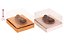 05 Caixa Ovo de Páscoa DUPLA FACE Classic 3X1 Off White/Kraft 250/350/500g 4883 (Páscoa Ideia 2024) - Imagem 1