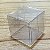 20 Caixa Cubo 4x4x4 Transparente Acetato ASSK K9 ID5232 - Imagem 2