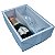 05 Caixa BRANCA com visor  p/ Mini Champanhe e Taça ASSK - Imagem 3