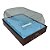 10 CAIXA OVO DE COLHER  PÁSCOA  3X1 250/350/500G-C/ TAMPA MONTADA- JR  COC5  AZUL/MARRO - Imagem 1