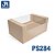 20 CAIXAS P/ OVO DE COLHER  3X1 250/350/500G PREMIUM  BERÇO REMOVÍVEL  VERÃO JR EMBALAGENS PS284 - Imagem 2