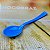 KIT 50 Colher P/ Ovo de Colher Páscoa Azul Tiffany 13 cm (Blue Star) - Imagem 1