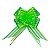 100 LAÇOS FACIL P/ PRESENTE ORGANZA HOLOGRÁFICO VERDE GRANDE 3 CM x 47 CM (Ex) - Imagem 1