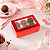 10 CAIXA LAMINADA C/ VISOR (06 DOCES) 4x12x8 cm VERMELHO 4679 (IDEIA) LAMINADAS - Imagem 5