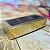10 CAIXA LAMINADA C/ VISOR (10 DOCES) 4x20x8 cm OURO  4672 - Imagem 1