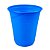 50 Copos Descartáveis P/ Festa 200 ml  AZUL (Louri Festas) - Imagem 2