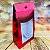 10 Caixa SACOLINHA COM VISOR  VERMELHA LAMINHADA  ASSK 12X6X23 - Imagem 1
