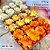 KIT 120 Forminhas Para Doces Finos PESSEGO + AM QUEIMADO +LARANJA - Imagem 1