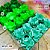 KIT 120 Forminhas Para Doces Finos VERDE BANDEIRA+V.NEON +V.CANDY - Imagem 1