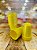 Kit Festa 50 PESSOAS DESCARTAVEIS AMARELO PEROLADO GARFO + PRATO + COPO - Imagem 3