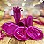 Kit Festa 50 PESSOAS DESCARTAVEIS FUCSIA PEROLADO GARFO + PRATO + COPO - Imagem 1