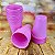 Kit Festa 50 PESSOAS DESCARTAVEIS ROSA CANDY COLORS GARFO + PRATO + COPO - Imagem 6