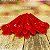 Kit Festa 50 PESSOAS DESCARTAVEIS VERMELHO GARFO + PRATO + COPO - Imagem 2