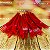 Kit Festa 50 PESSOAS DESCARTAVEIS VERMELHO GARFO + PRATO + COPO - Imagem 3