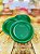 Kit Festa 50 PESSOAS DESCARTAVEIS VERDE GARFO + PRATO + COPO - Imagem 4