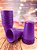 Kit Festa 50 PESSOAS DESCARTAVEIS ROXO GARFO + PRATO + COPO - Imagem 4