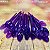 Kit Festa 50 PESSOAS DESCARTAVEIS ROXO NEON GARFO + PRATO + COPO - Imagem 2