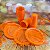 Kit Festa 50 PESSOAS DESCARTAVEIS LARANJA NEON GARFO + PRATO + COPO - Imagem 1