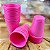Kit Festa 50 PESSOAS DESCARTAVEIS ROSA CHICLETE GARFO + PRATO + COPO - Imagem 4